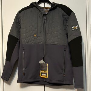 Ariat Men's Performance Work Jacket in Gray and Black